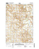 Kid Creek North Dakota Current topographic map, 1:24000 scale, 7.5 X 7.5 Minute, Year 2014