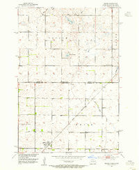 Kidder South Dakota Historical topographic map, 1:24000 scale, 7.5 X 7.5 Minute, Year 1953