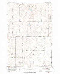 Kidder South Dakota Historical topographic map, 1:24000 scale, 7.5 X 7.5 Minute, Year 1953