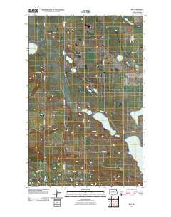 Kief North Dakota Historical topographic map, 1:24000 scale, 7.5 X 7.5 Minute, Year 2011