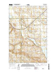 Kief North Dakota Current topographic map, 1:24000 scale, 7.5 X 7.5 Minute, Year 2014