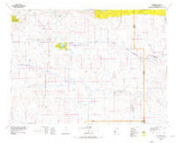 Killdeer North Dakota Historical topographic map, 1:100000 scale, 30 X 60 Minute, Year 1974