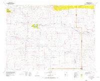 Killdeer North Dakota Historical topographic map, 1:100000 scale, 30 X 60 Minute, Year 1974