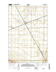 Kindred North Dakota Current topographic map, 1:24000 scale, 7.5 X 7.5 Minute, Year 2014