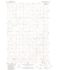 Kintyre NE North Dakota Historical topographic map, 1:24000 scale, 7.5 X 7.5 Minute, Year 1979