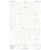 Kintyre North Dakota Historical topographic map, 1:24000 scale, 7.5 X 7.5 Minute, Year 1975