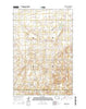 Kintyre NE North Dakota Current topographic map, 1:24000 scale, 7.5 X 7.5 Minute, Year 2014