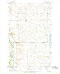 Kloten North Dakota Historical topographic map, 1:24000 scale, 7.5 X 7.5 Minute, Year 1967