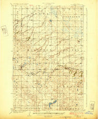 Kongsberg North Dakota Historical topographic map, 1:62500 scale, 15 X 15 Minute, Year 1929