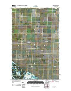 Kramer North Dakota Historical topographic map, 1:24000 scale, 7.5 X 7.5 Minute, Year 2011