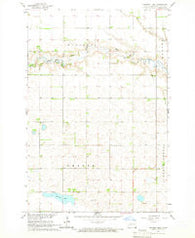 Kreiser Lake North Dakota Historical topographic map, 1:24000 scale, 7.5 X 7.5 Minute, Year 1964