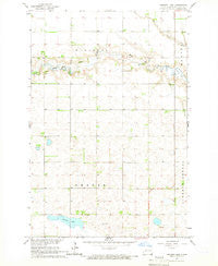 Kreiser Lake North Dakota Historical topographic map, 1:24000 scale, 7.5 X 7.5 Minute, Year 1964