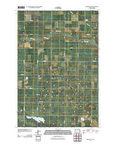 Kreiser Lake North Dakota Historical topographic map, 1:24000 scale, 7.5 X 7.5 Minute, Year 2011