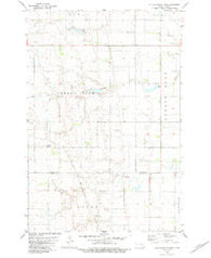 Kulm-Edgeley Dam North Dakota Historical topographic map, 1:24000 scale, 7.5 X 7.5 Minute, Year 1982