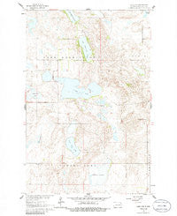 Lake Coe North Dakota Historical topographic map, 1:24000 scale, 7.5 X 7.5 Minute, Year 1961