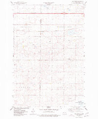 Lake Geneva North Dakota Historical topographic map, 1:24000 scale, 7.5 X 7.5 Minute, Year 1975