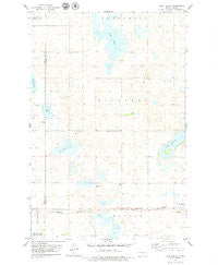 Lake Helen North Dakota Historical topographic map, 1:24000 scale, 7.5 X 7.5 Minute, Year 1979