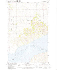 Lake Jessie North Dakota Historical topographic map, 1:24000 scale, 7.5 X 7.5 Minute, Year 1978