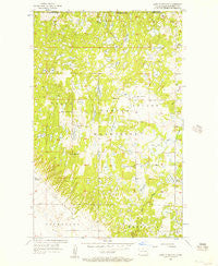 Lake McArthur North Dakota Historical topographic map, 1:24000 scale, 7.5 X 7.5 Minute, Year 1956