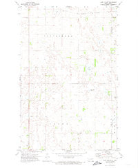 Lake Pickard North Dakota Historical topographic map, 1:24000 scale, 7.5 X 7.5 Minute, Year 1971