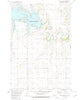 Lake Tschida East North Dakota Historical topographic map, 1:24000 scale, 7.5 X 7.5 Minute, Year 1980