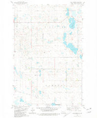 Lake Vernon North Dakota Historical topographic map, 1:24000 scale, 7.5 X 7.5 Minute, Year 1980
