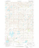 Lake Williams North Dakota Historical topographic map, 1:24000 scale, 7.5 X 7.5 Minute, Year 1972