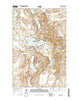 Lake Coe North Dakota Current topographic map, 1:24000 scale, 7.5 X 7.5 Minute, Year 2014