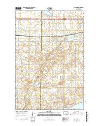 Lake Geneva North Dakota Current topographic map, 1:24000 scale, 7.5 X 7.5 Minute, Year 2014