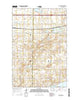 Lake Geneva North Dakota Current topographic map, 1:24000 scale, 7.5 X 7.5 Minute, Year 2014