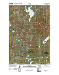 Lake Helen North Dakota Historical topographic map, 1:24000 scale, 7.5 X 7.5 Minute, Year 2011