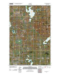 Lake Helen North Dakota Historical topographic map, 1:24000 scale, 7.5 X 7.5 Minute, Year 2011