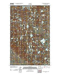 Lake Klingenberg North Dakota Historical topographic map, 1:24000 scale, 7.5 X 7.5 Minute, Year 2011