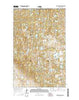 Lake Klingenberg North Dakota Current topographic map, 1:24000 scale, 7.5 X 7.5 Minute, Year 2014