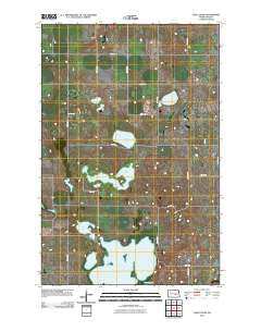 Lake Louise North Dakota Historical topographic map, 1:24000 scale, 7.5 X 7.5 Minute, Year 2011