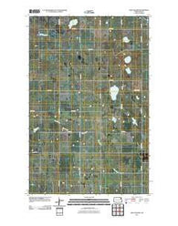 Lake Pickard North Dakota Historical topographic map, 1:24000 scale, 7.5 X 7.5 Minute, Year 2011