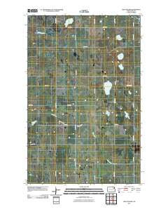 Lake Pickard North Dakota Historical topographic map, 1:24000 scale, 7.5 X 7.5 Minute, Year 2011