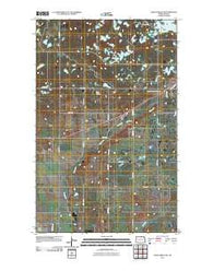 Lake Upsilon SE North Dakota Historical topographic map, 1:24000 scale, 7.5 X 7.5 Minute, Year 2011