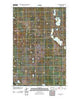 Lake Vernon North Dakota Historical topographic map, 1:24000 scale, 7.5 X 7.5 Minute, Year 2011
