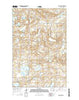 Lake Williams North Dakota Current topographic map, 1:24000 scale, 7.5 X 7.5 Minute, Year 2014