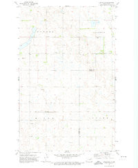 Lakota NW North Dakota Historical topographic map, 1:24000 scale, 7.5 X 7.5 Minute, Year 1971