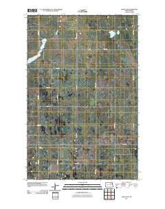 Lakota NW North Dakota Historical topographic map, 1:24000 scale, 7.5 X 7.5 Minute, Year 2011
