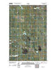 Lambs Lake North Dakota Historical topographic map, 1:24000 scale, 7.5 X 7.5 Minute, Year 2011