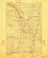 Lamoure North Dakota Historical topographic map, 1:125000 scale, 30 X 30 Minute, Year 1895