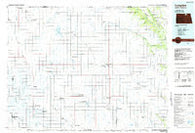 Langdon North Dakota Historical topographic map, 1:100000 scale, 30 X 60 Minute, Year 1985