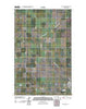 Langdon West North Dakota Historical topographic map, 1:24000 scale, 7.5 X 7.5 Minute, Year 2011