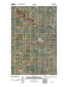 Lankin North Dakota Historical topographic map, 1:24000 scale, 7.5 X 7.5 Minute, Year 2011