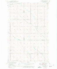 Lansford SW North Dakota Historical topographic map, 1:24000 scale, 7.5 X 7.5 Minute, Year 1948