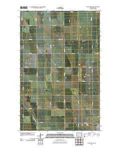 Lansford NW North Dakota Historical topographic map, 1:24000 scale, 7.5 X 7.5 Minute, Year 2011