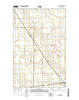 Lansford NW North Dakota Current topographic map, 1:24000 scale, 7.5 X 7.5 Minute, Year 2014